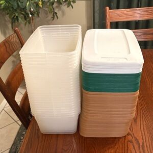 Sterilite Multi-Color Shoe Boxes 25 total